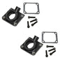 Solid Spare 2 Carb Flanges, Gaskets & Bolts for Yamaha Banshee 350 fits 1987-2006 YFZ350
