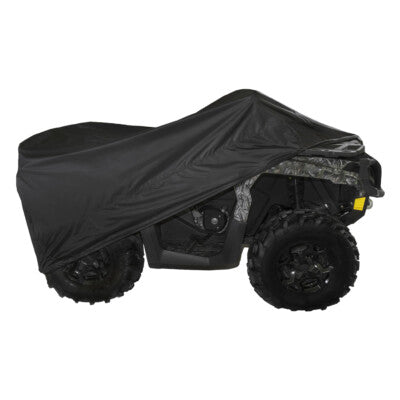 Solid Spare Raider GT Series ATV Cover - Black XL - Measures Approximately 85"x48"x35"