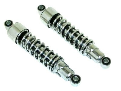 Solid Spare 2 Factory Spec brand Chrome Shocks 11.75" for Harley-Davidson XL Sportster FXR