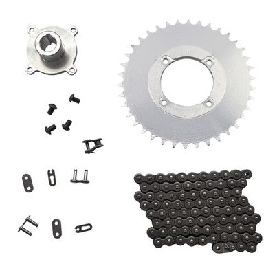 Solid Spare SPI Quick Change Drive Hub, Chain & 38T Sprocket Kit for Yamaha SRX120 2013-2018