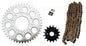 Solid Spare 525x120 O-Ring Drive Chain & 16/44 Sprockets for Honda Shadow VLX 600 1989-2007