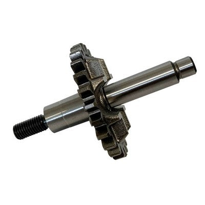 Solid Spare Water Pump Impeller Shaft w/Gear for Honda 1984-2002 CR80R & 2003-2007 CR85R