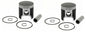 2 SPI .020 Over Bore Piston Kits for Polaris XC 500, XC SP, RMK, Classic 71mm