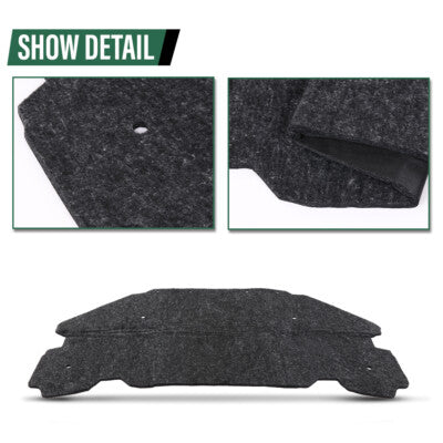 Solid Spare New Fit For 2005-2010 Pontiac G6 Hood Insulation Pad Heat Blanket & Clips