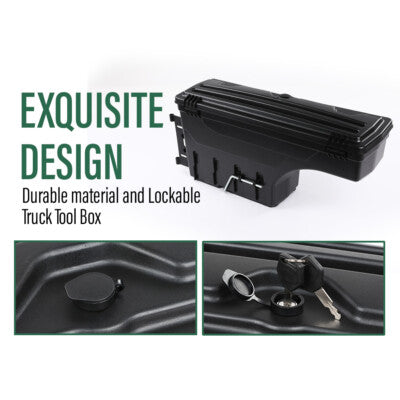 Solid Spare Fit For 99-07 Chevy Silverado & GMC Sierra Truck Bed Storage Tool Box Right Side