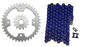Solid Spare Blue 520x94 O-Ring Drive Chain & 14/38 Sprockets for Kawasaki KFX450R 2008-2014