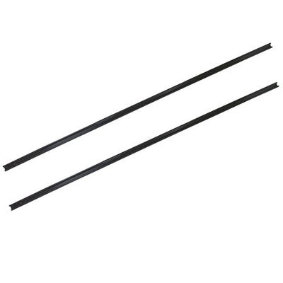 Solid Spare Pair of SPI Black Snow Slides Rail Wearstrips Hyfax for Polaris 66" Profile 26