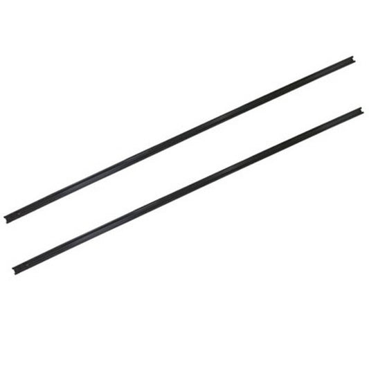 Solid Spare Pair of SPI Black Snow Slides Rail Wearstrips Hyfax for Polaris 66" Profile 26