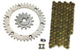 Solid Spare Gold 520x94 Drive Chain & 14/40 Sprockets for Yamaha Blaster 200 1988-2006