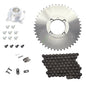 Solid Spare SPI Quick Change Drive Hub, Chain & 45T Sprocket Kit for Ski-Doo Z120 1998-2008