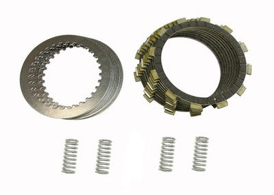 Solid Spare Complete Clutch Kit w/Discs Plates & Springs fits Kawasaki KX80 KX85 KX100 KX112