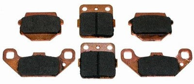 Front & Rear Semi-Metallic Brake Pads for Suzuki Quadsport 230 LT-230S 1985-1988