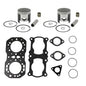 SPI .010 Over Bore Top End Repair Kit for Polaris Snow 1996-1997 500 L/C 72.25mm