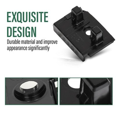 Solid Spare Fit For 17-23 Tesla Model 3 Front Bumper Fender Mount Bracket Holder Left Side
