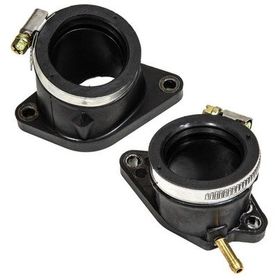 Solid Spare Both Carb Flanges 2 Carburetor Joints for Yamaha Raptor 660 2001-2005 YFM660R