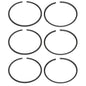 Solid Spare 3 Namura Piston Ring Kits for Polaris Many 1996-1999 1050 PWC Standard Bore 81mm