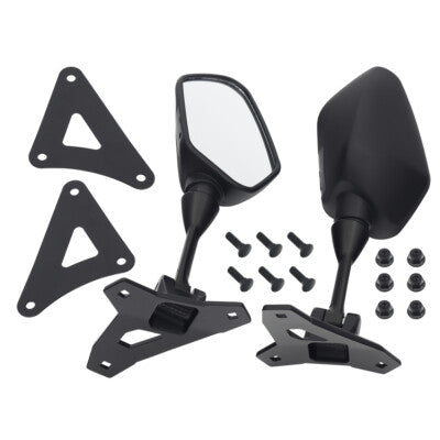 Solid Spare SPI Mirrors for Polaris AXYS Snowmobiles fits 2015-2025 Replaces OEM# 2880292
