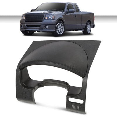 Solid Spare NEW Fit For 2004-2008 Ford F-150 Black Instrument Cluster Panel Dash Bezel Trim