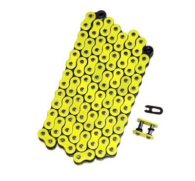 Solid Spare Yellow 520x76 O-Ring Drive Chain for Polaris Scrambler 400 4x4 fits 1998-2002