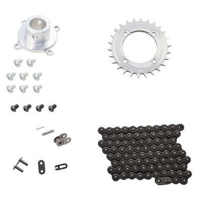 Solid Spare SPI Quick Change Drive Hub, Chain & 26T Sprocket Kit for Ski-Doo Z120 1998-2008