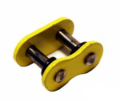 Factory Spec brand Yellow Rivet Master Link for 530 Pitch O-Ring Chain