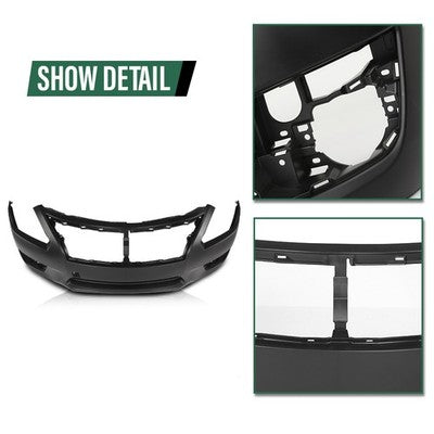 Solid Spare Front Bumper Cover Fascia Fit For 2013 2014 2015 Nissan Altima Sedan 620223TA0H