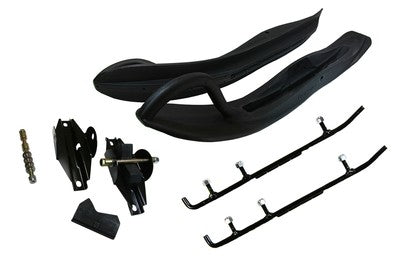 Solid Spare EXO-S Touring Skis, Mount Kit & 4" Carbides for Polaris fits many 1982-2017