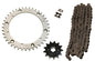 Solid Spare Natural 520x92 O-Ring Drive Chain & 13/40 Sprockets for Yamaha Blaster 200