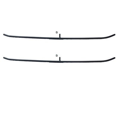 Solid Spare Bottom Line 4" Carbides for Arctic Cat fits many 1980-1992 Snowmobiles