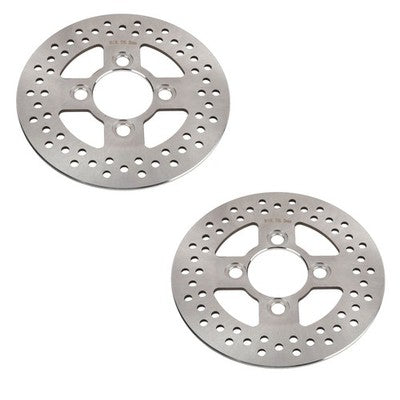 Solid Spare 2 Front Disc Brake Rotors for Honda TRX250R FourTrax 250R fits 1986-1987 Models
