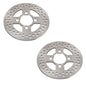 Solid Spare 2 Front Disc Brake Rotors for Honda TRX250R FourTrax 250R fits 1986-1987 Models