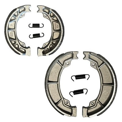 Solid Spare Front & Rear Brake Shoes for Honda fits 1984-1985 ATC200M & 1984-1986 ATC200S