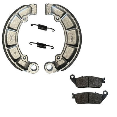 Solid Spare Front & Rear Brake Pads for Honda Shadow Spirit 1100 fits 1997-2007 VT1100C