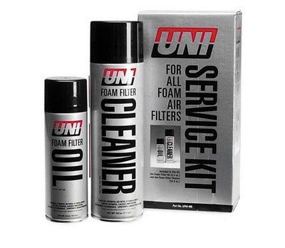 Solid Spare Uni Foam Air Filter Oil & Cleaner Service Kit UFM-400 14.5oz Cleaner & 5.5oz Oil