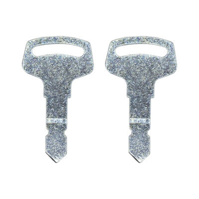 Solid Spare (2) Ignition Key For Kubota B Series Case NH Tractor Generator 63700 15248-63700