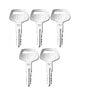 (5) Keys For Komatsu, Kalmar Excavator, Dozer, Loader, Fork Lift 787, TR261434