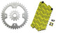 Solid Spare Yellow 520x94 O-Ring Drive Chain & 14/38 Sprockets for Kawasaki KFX450R 2008-14