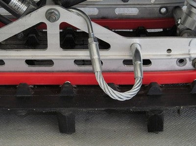Solid Spare Duraflex Snowmobile Ice Scratchers - Reverse Compatible - Snow Scratchers