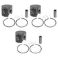 3 Namura Piston Kits for Polaris fits Many 1996-1999 1050 .020 Over Bore 81.5mm