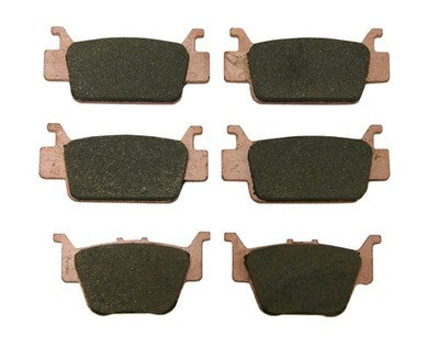 Solid Spare Front & Rear Severe Duty Brake Pads for Honda Rincon 680 4x4 fits 2006-2022