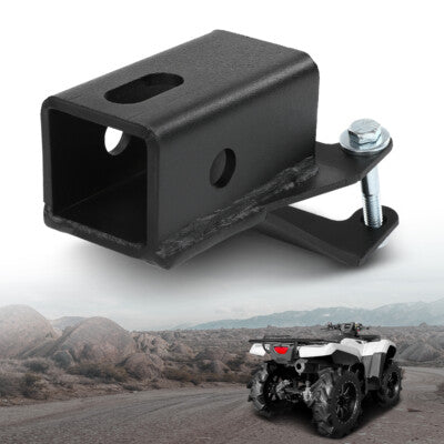 Solid Spare Rear 2" Receiver Hitch Fit For 2005-2024 Honda Foreman TRX500 (Solid Axle Only)