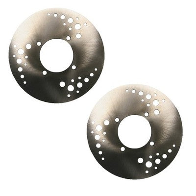 Solid Spare Both Front Disc Brake Rotors for Can-Am Replaces OEM# 705600279 & 705600603