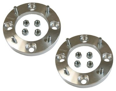Solid Spare 2x1" ATV Wheel Spacers - 2" Total Spacing - 4/137 Bolt Pattern 10mm Studs