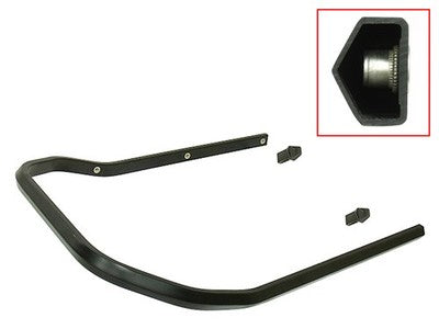 Solid Spare SPI Rear Bumper for Ski-Doo fits 2017-2021 MXZ 850 Replaces OEM# 518328745