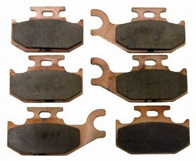Solid Spare Front & Rear Brakes for Can-Am Traxter Quest Brake Pads