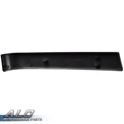 Solid Spare Fit For 2003-2007 Chevrolet Silverado Grille Molding Panel Filler Trim Black Set