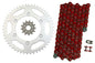 Solid Spare Red 520x114 Drive Chain & 13/50 Sprockets for Yamaha WR450F fits 2007-2021