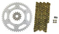 Solid Spare Gold 520x114 Drive Chain & 13/49 Sprockets for Yamaha YZ450F 2007-2009 & 2014