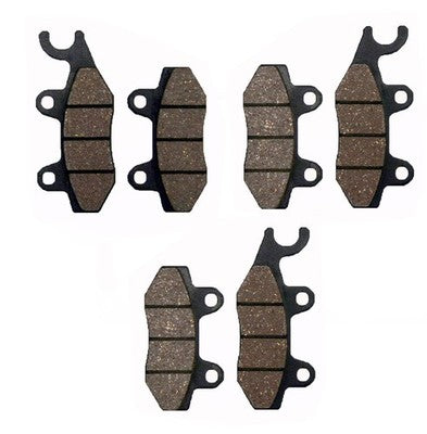 Front & Rear Semi-Metallic Brake Pads for Can-Am Commander 800 Many 2011-2020