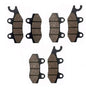 Front & Rear Semi-Metallic Brake Pads for Can-Am Commander 800 Many 2011-2020